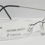 Titanyum gözlük çerçevesi
